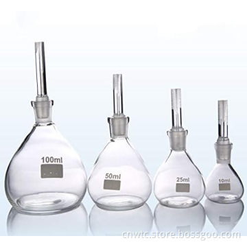 100ml Borosilicate Glass Pycnometer with Perforated Stopper: High Precision Density Measurement Tool